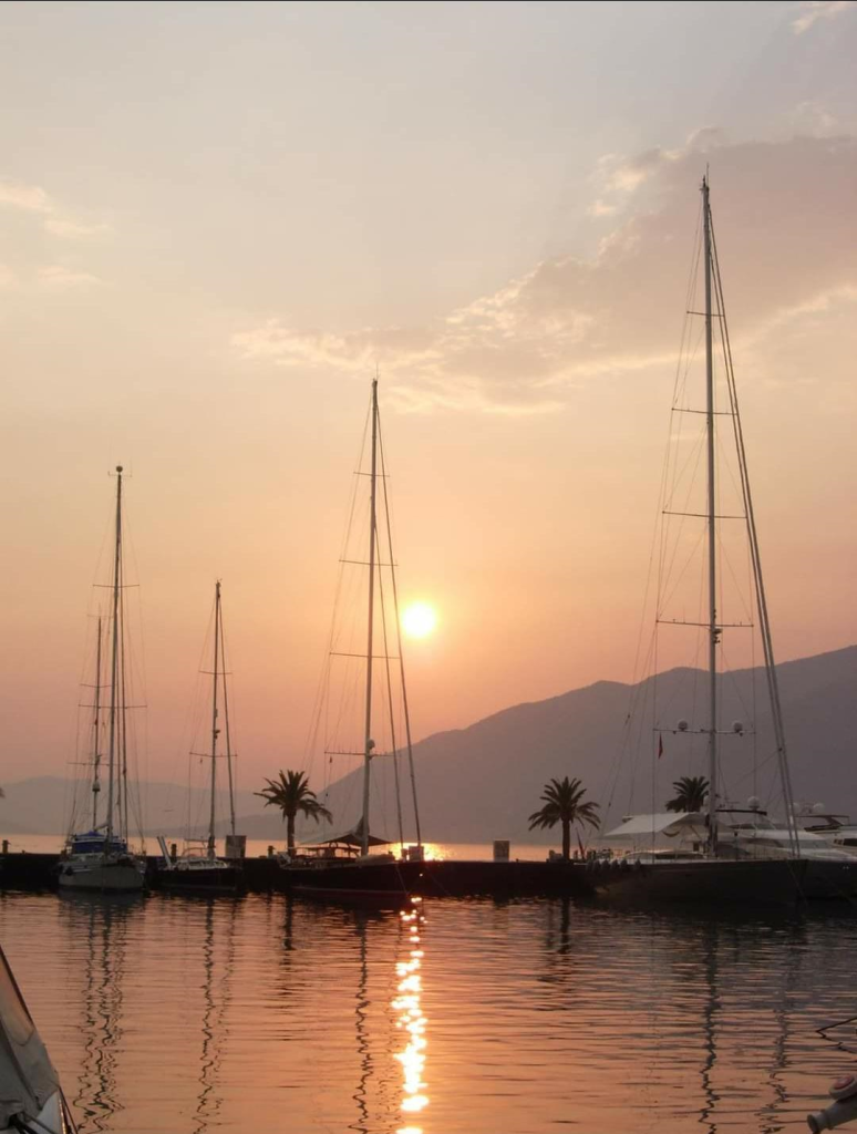 Yachts docked in Montenegro | Lien Eggermont for National Careers Week